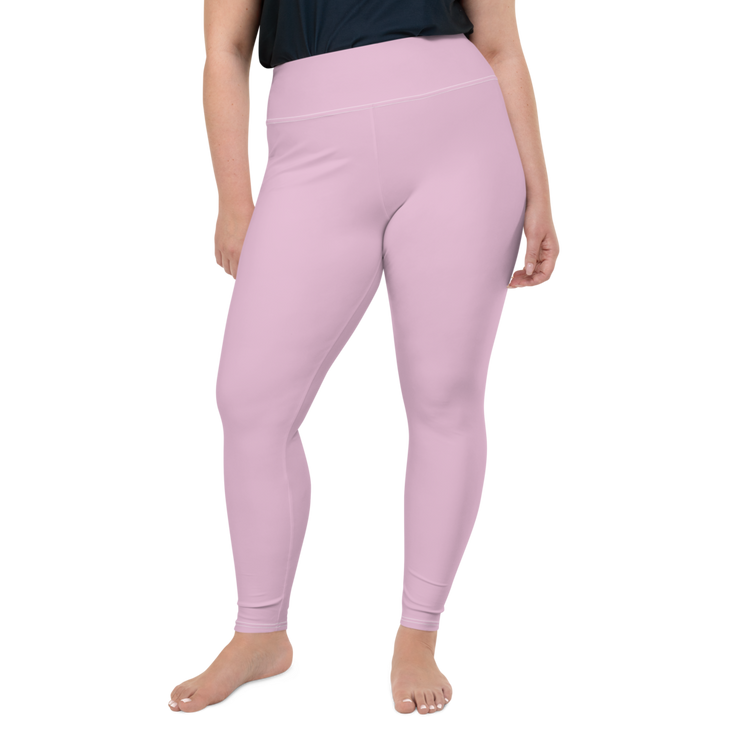 Pink Lavender Plus Size Leggings