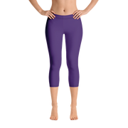 Purple Capri Leggings