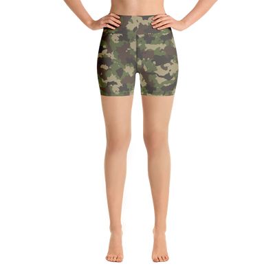 Camo Yoga Shorts