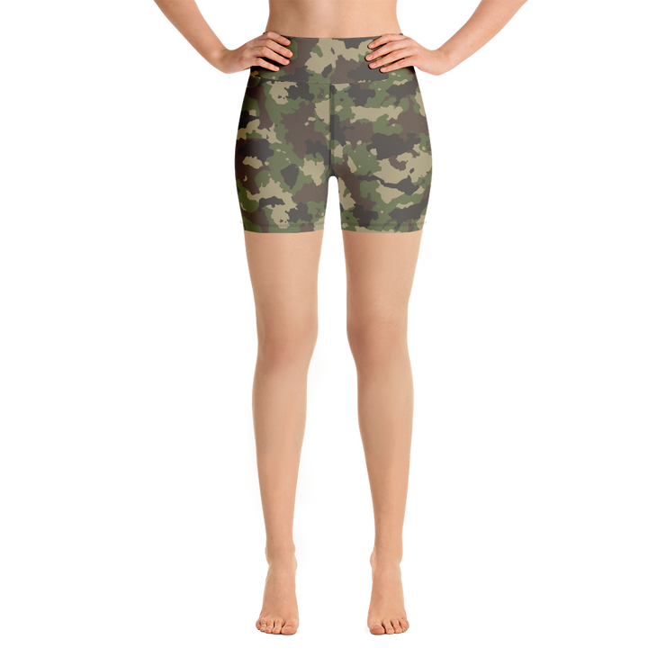 Camo Yoga Shorts