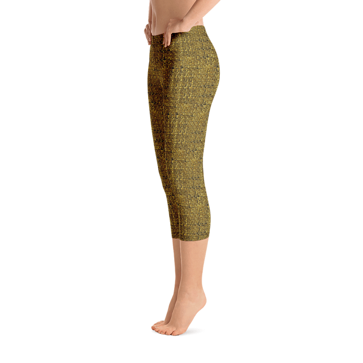 Dijon Bouclé Capri Leggings