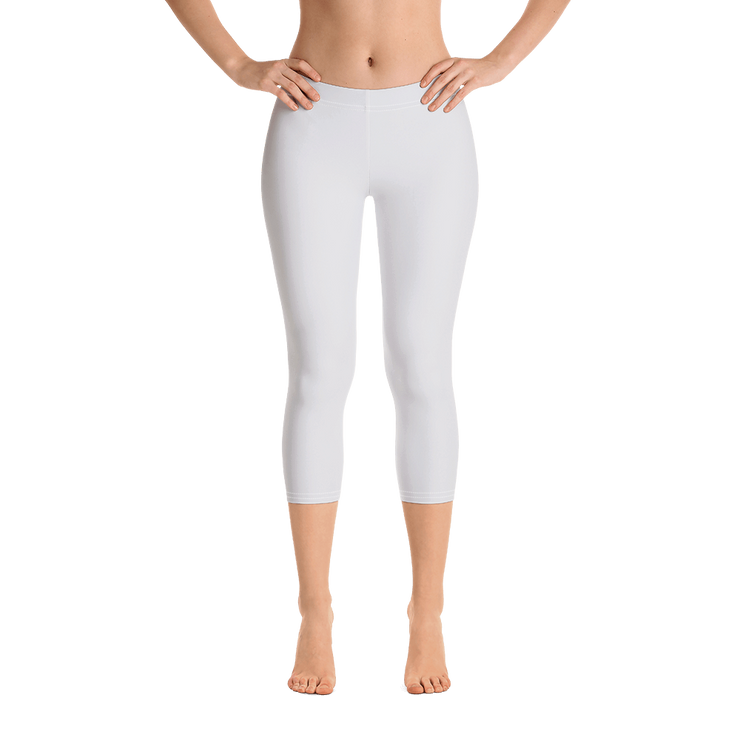 Light Gray Capri Leggings