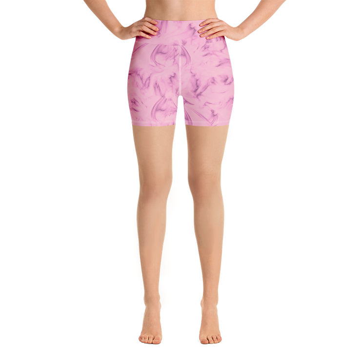 Berry Swirl Yoga Shorts