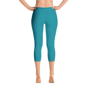 Teal Capri Leggings