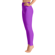 Neon Purple Yoga Pants