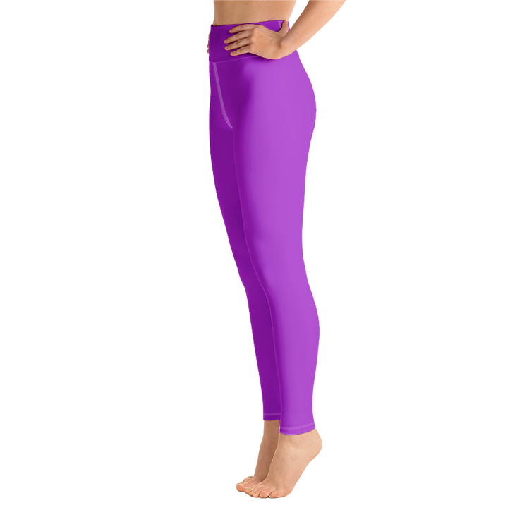 Neon Purple Yoga Pants