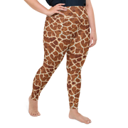 Giraffe Plus Size Leggings