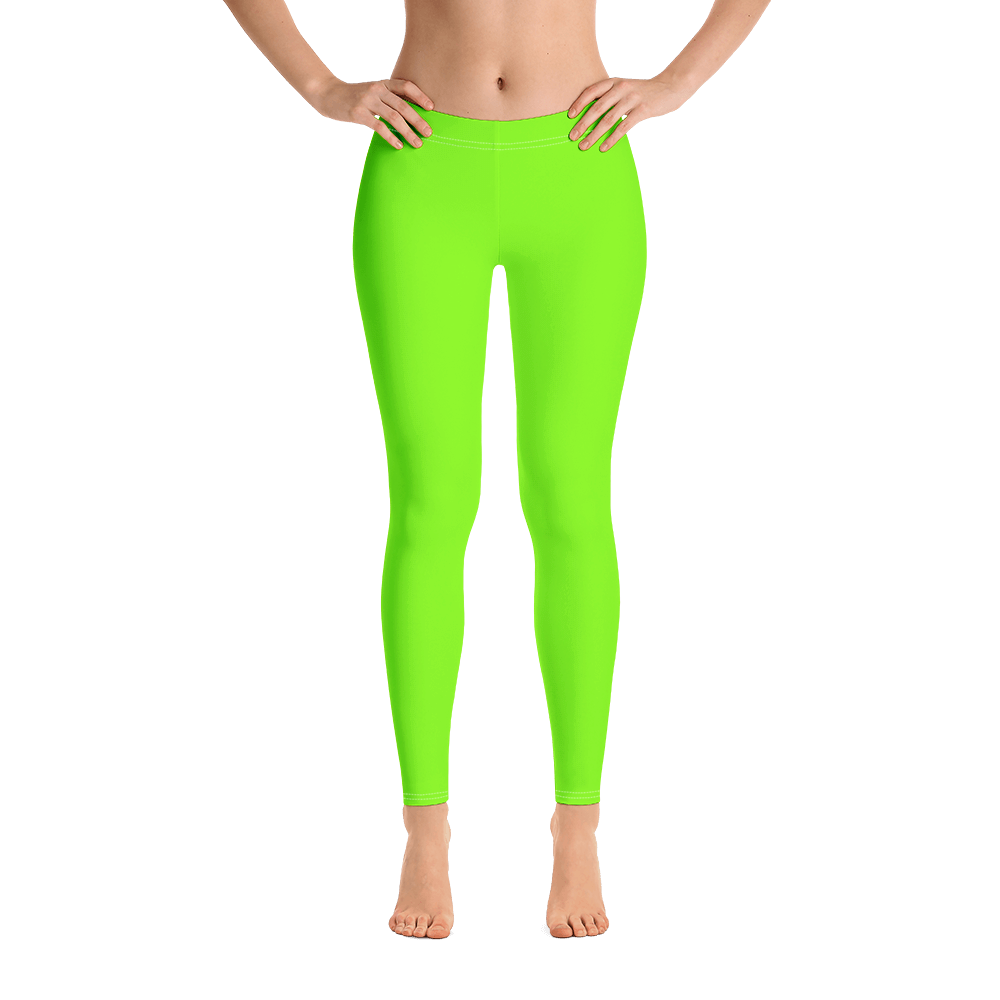 Neon green 2025 yoga pants
