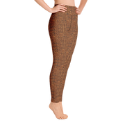 Terracotta Bouclé Yoga Pants