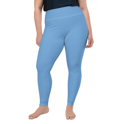 Marina Blue Plus Size Leggings