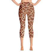 Giraffe Capri Yoga Pants