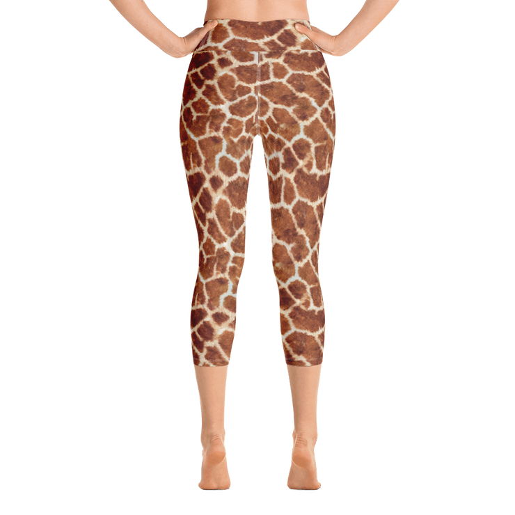 Giraffe Capri Yoga Pants