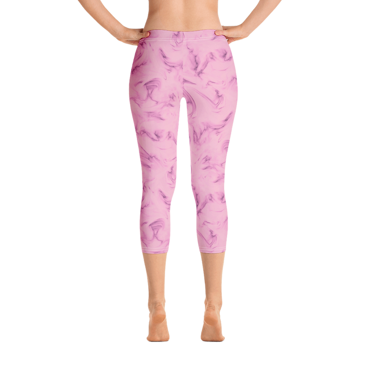 Berry Swirl Capri Leggings