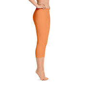 Coral Capri Leggings