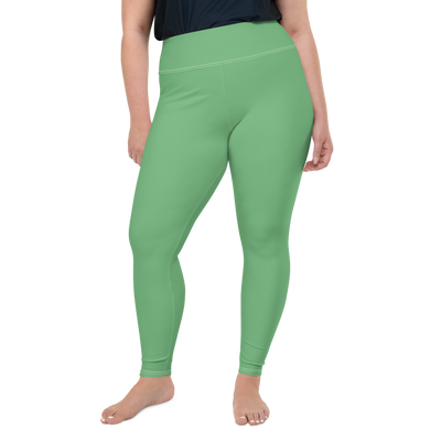 Fern Plant Plus Size Leggings