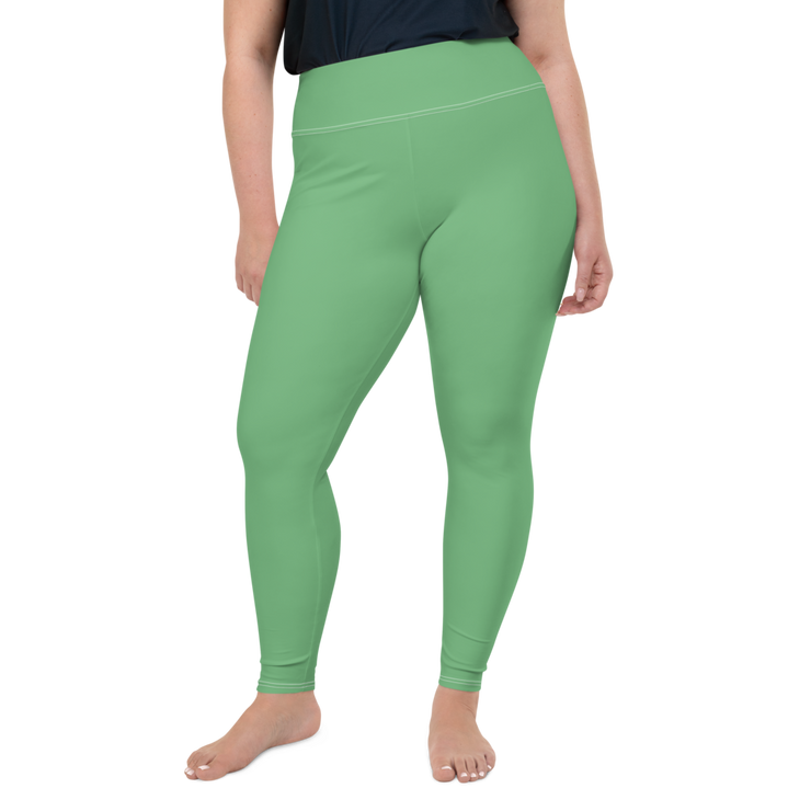 Fern Plant Plus Size Leggings