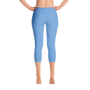 Marina Blue Capri Leggings