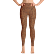 Terracotta Bouclé Yoga Pants