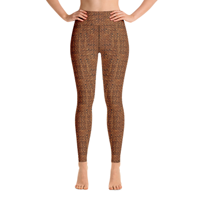 Terracotta Bouclé Yoga Pants