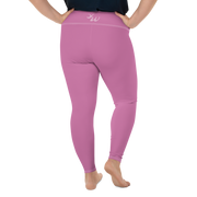 Pink Blush Plus Size Leggings