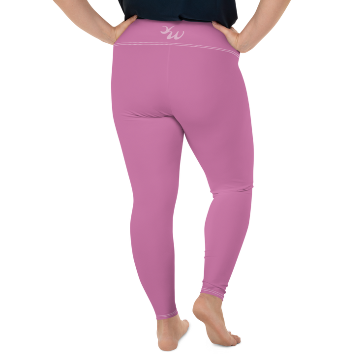 Pink Blush Plus Size Leggings