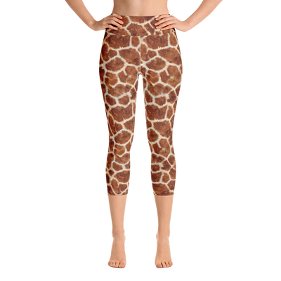 Giraffe Capri Yoga Pants