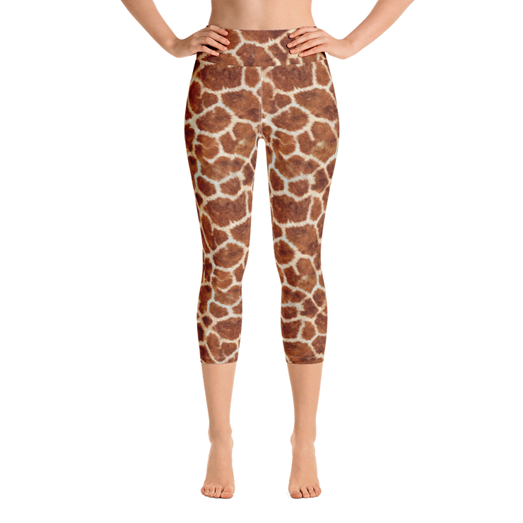 Giraffe Capri Yoga Pants