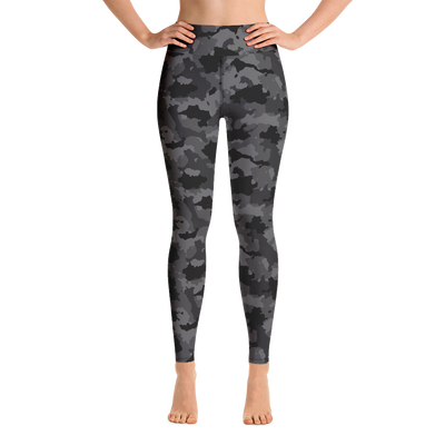 Black Camo Yoga Pants