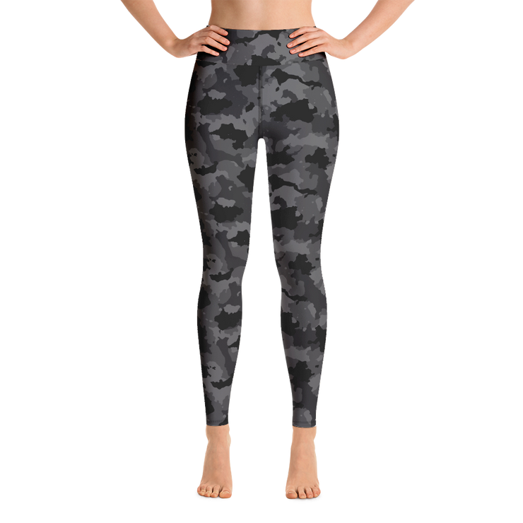 Black Camo Yoga Pants