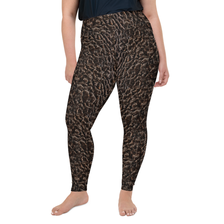 Karakul Sheep Plus Size Leggings