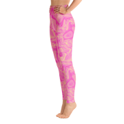 Lemon Berry Swirl Yoga Pants