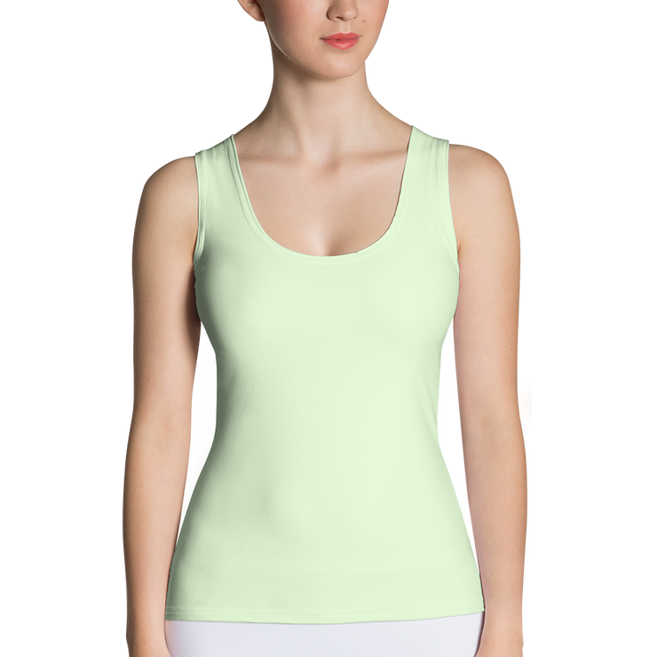 Honeydew Dip Hem Tank Top