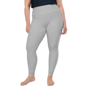 Silver Plus Size Leggings