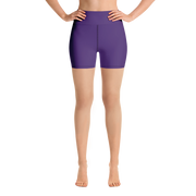 Purple Yoga Shorts