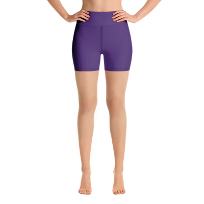 Purple Yoga Shorts