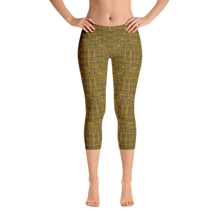 Dijon Bouclé Capri Leggings