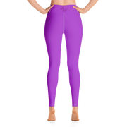 Neon Purple Yoga Pants