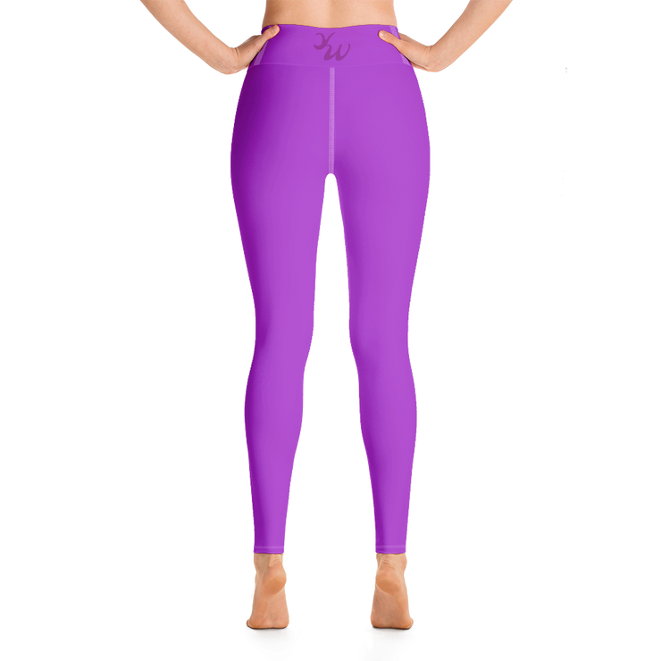 Neon Purple Yoga Pants