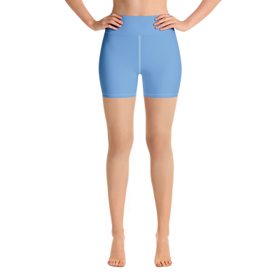 Marina Blue Yoga Shorts