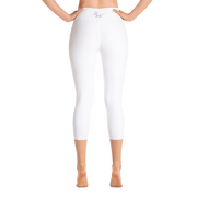 White Capri Yoga Pants