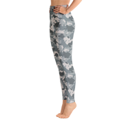 Grey Camo Yoga Pants