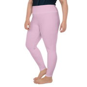 Pink Lavender Plus Size Leggings