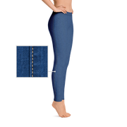 Blue Denim Jean 250 Leggings