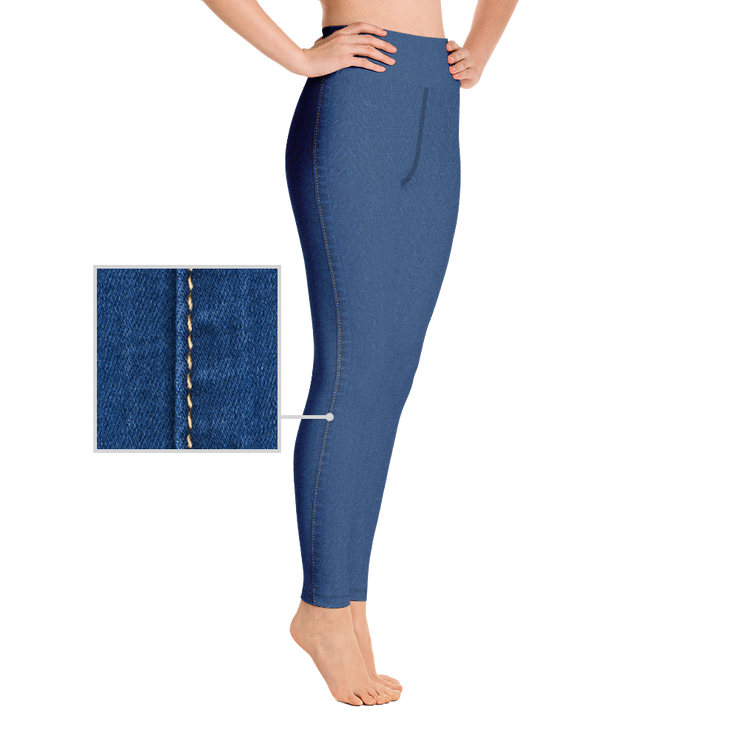 Blue jean yoga outlet pants