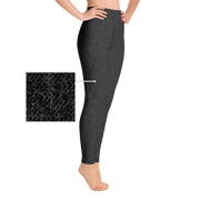 Black Denim Jean 256 Yoga Pants