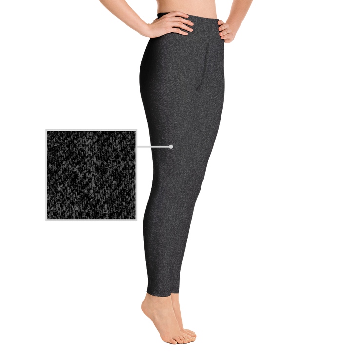 Black Denim Jean 256 Yoga Pants